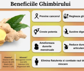 Beneficiile Ghimbirului