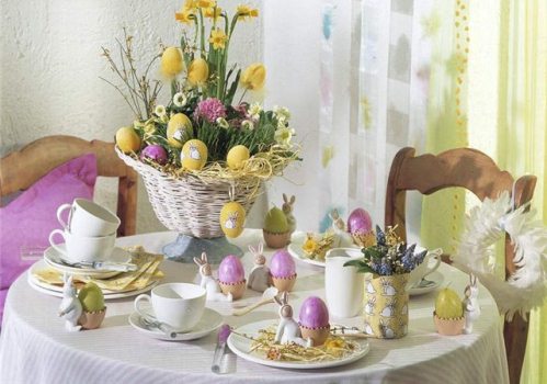 Decoratiuni pentru masa de sarbatori
