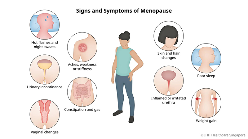 Semne menopauza