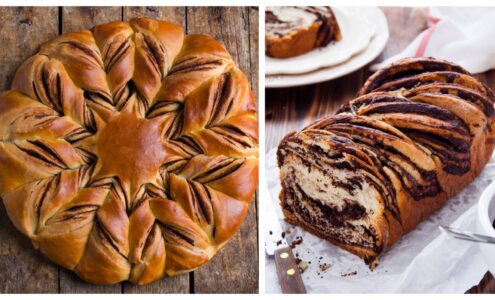 Cozonac cu nutella