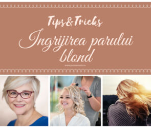 Ingrijirea parului blond