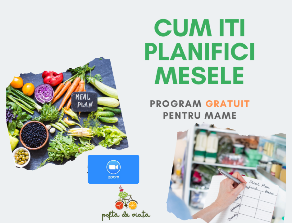 Planificare mese pentru un stil de viata sanatos